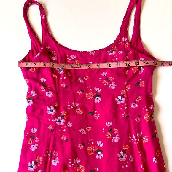 Hollister Pink Floral Mini Dress XS - Picture 4 of 10